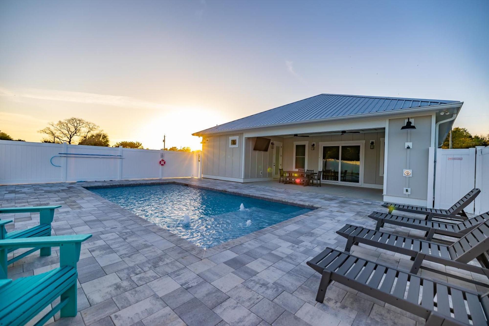 Brand New Home With In-Ground Pool, Four Houses From Beautiful Laguna Beach Panama City Beach Zewnętrze zdjęcie