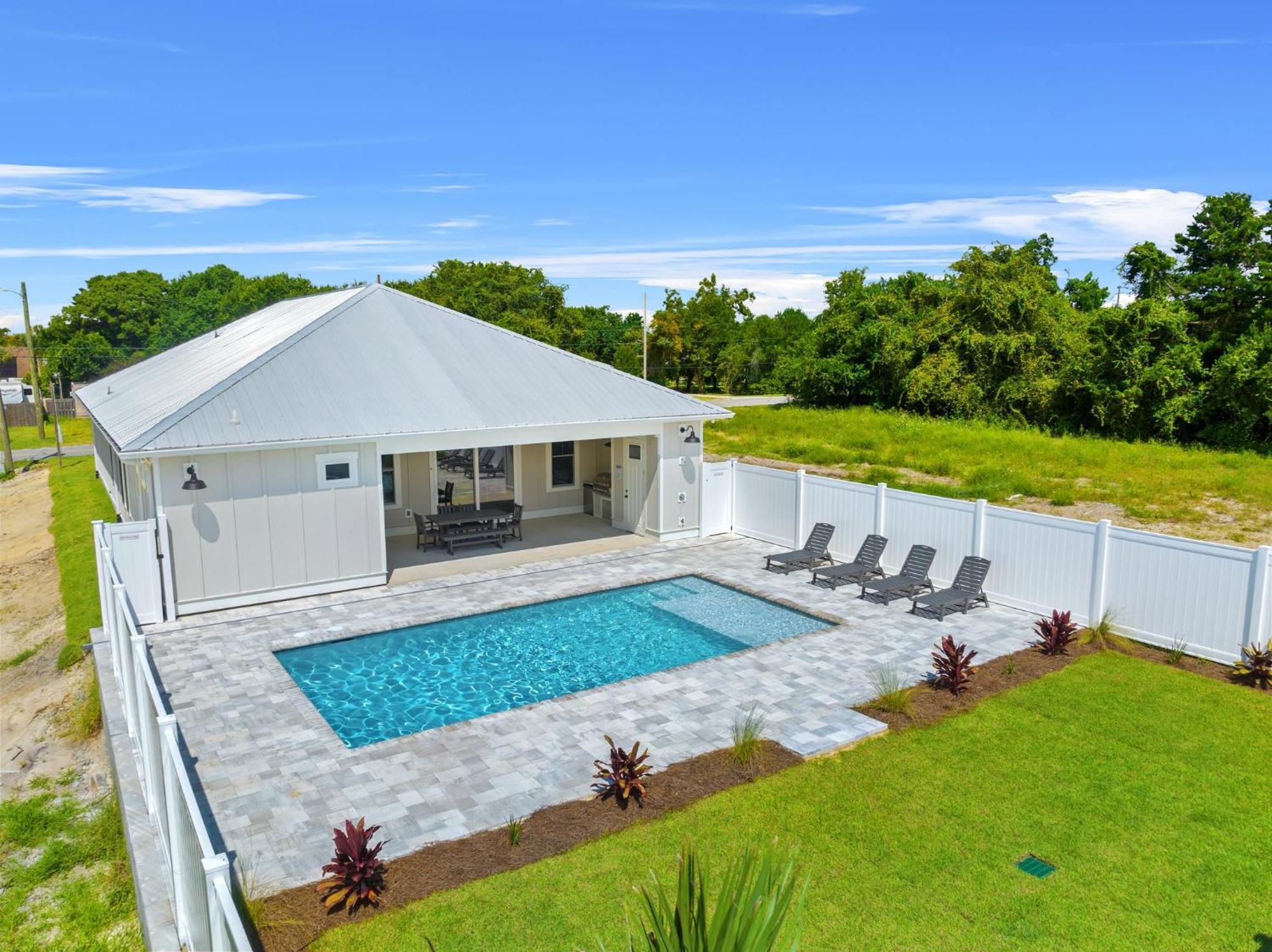 Brand New Home With In-Ground Pool, Four Houses From Beautiful Laguna Beach Panama City Beach Zewnętrze zdjęcie
